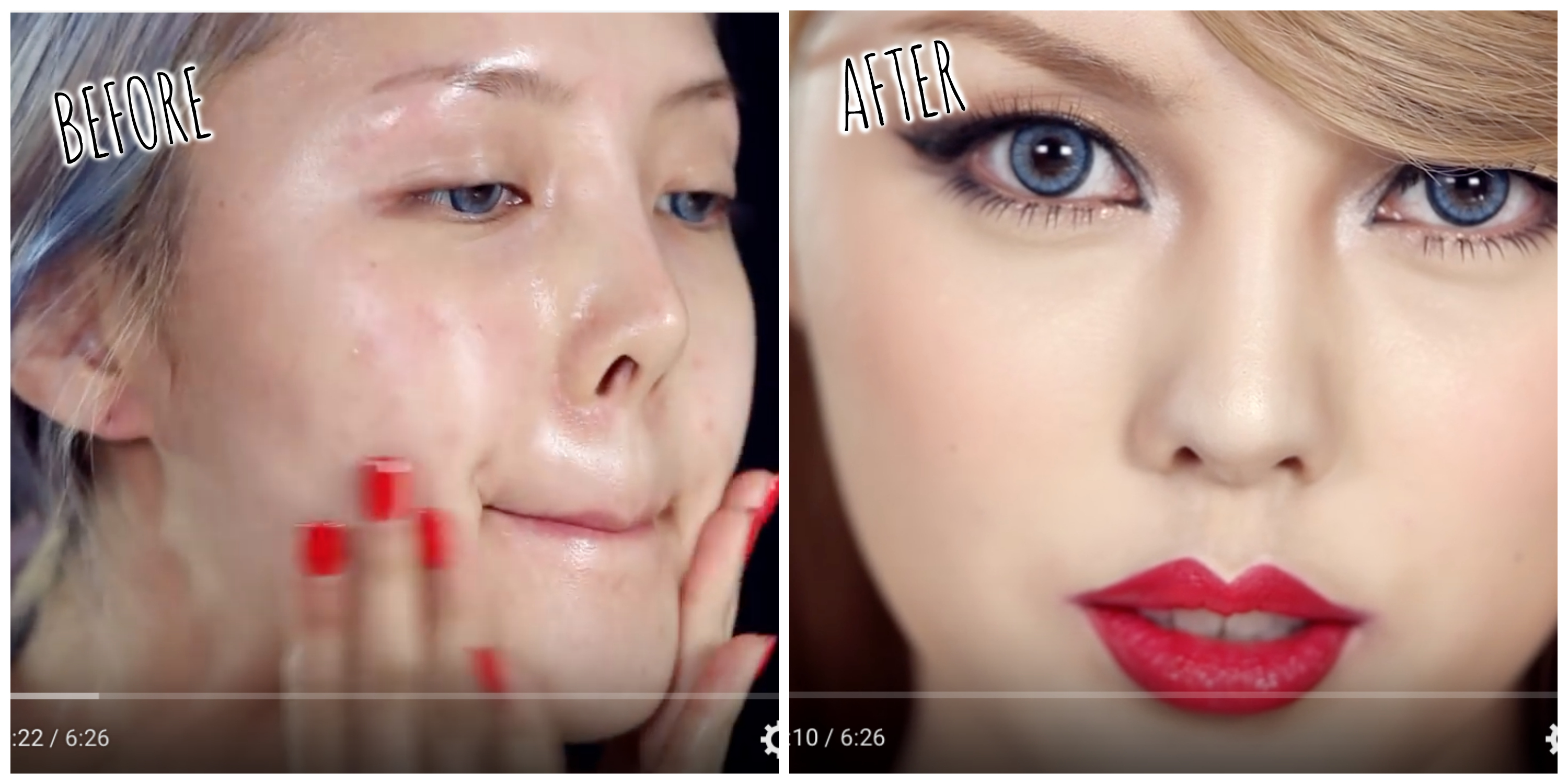 Korean Eyes Makeup Tutorial Korean Makeup Artist Transforms Herself Into Taylor Swift In Mind