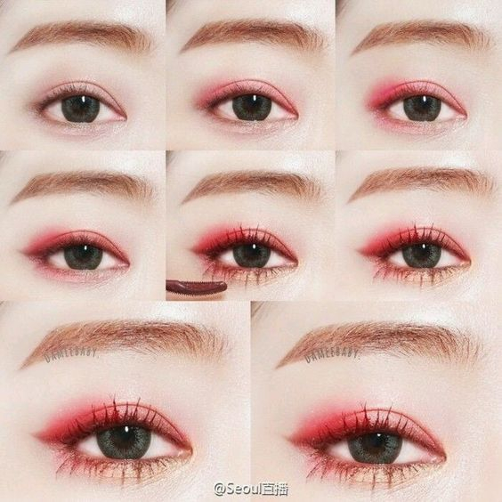 Korean Monolid Eye Makeup 10 Favorite Japanese Korean Eye Makeup Tutorials From Pinterest