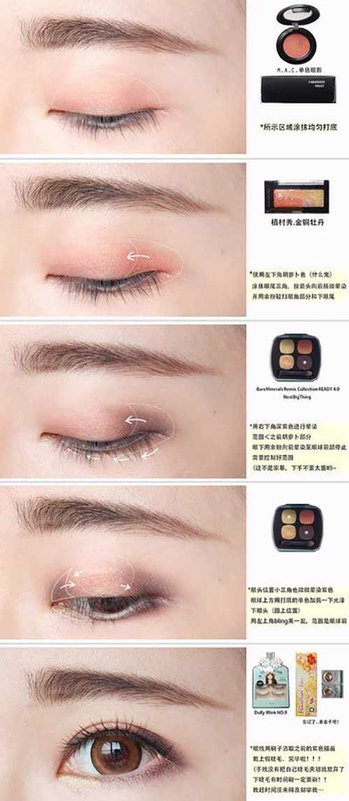 Korean Monolid Eye Makeup 5 Marvelous Makeup Looks For Monolid Eyes