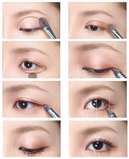 Korean Monolid Eye Makeup Korean Eye Makeup For Monolid And Double Eyelid Korean Site