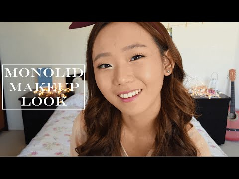 Korean Monolid Eye Makeup Monolid Korean Eye Makeup Tutorialdrugstore Products Youtube