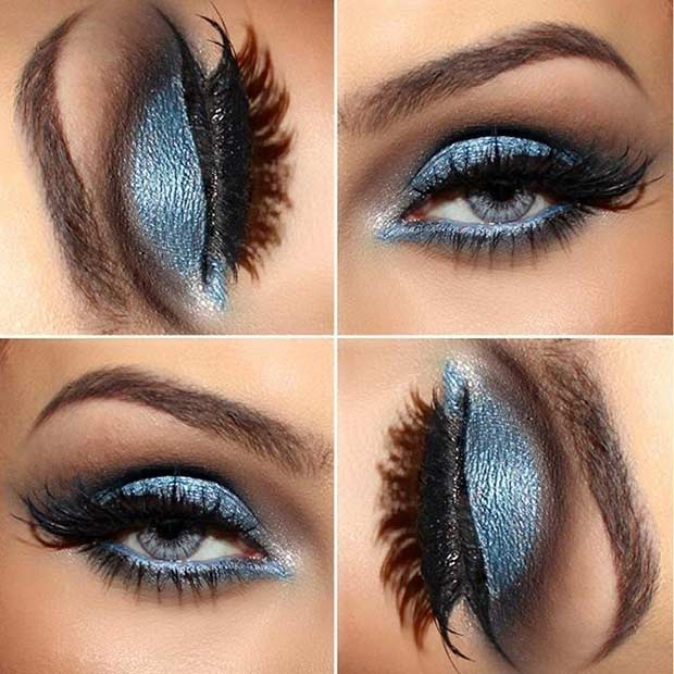 Light Blue Eye Makeup 31 Eye Makeup Ideas For Blue Eyes Stayglam Page 2