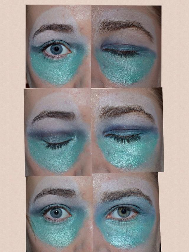 Light Blue Eye Makeup How To Make Beautiful Eye Make Up Snapguide