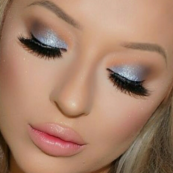 Light Blue Eye Makeup Makeup Bling Bling Sparkle Eyeshadow Poshmark