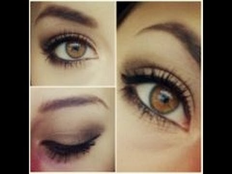 Light Brown Eyes Makeup Smokey Look For Hazel Eyes Youtube