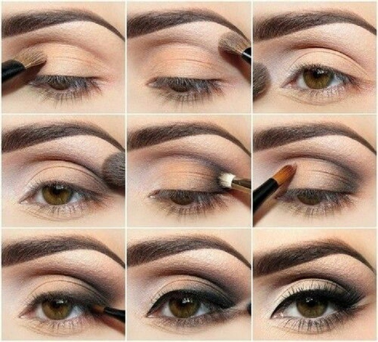 Light Brown Smokey Eye Makeup 25 Easy And Dramatic Smokey Eye Tutorials This Season