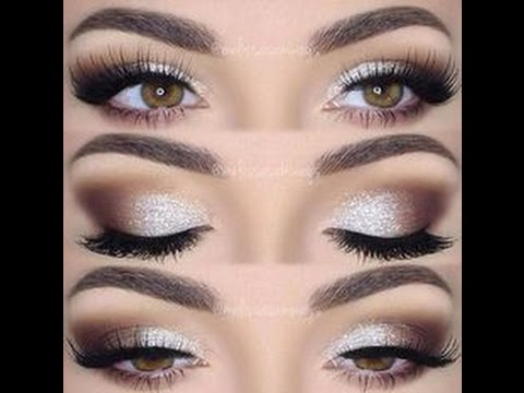 Light Brown Smokey Eye Makeup Silver Brown Warm Soft Cut Crease Smokey Eye Makeup Tutorial Youtube