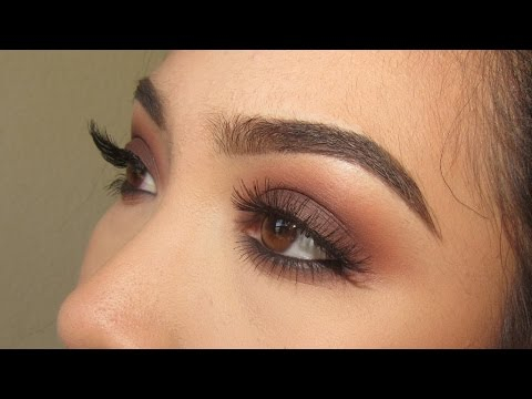 Light Brown Smokey Eye Makeup Warm Brown Smokey Eye Kat Von D Shade And Light Eye Palette Youtube