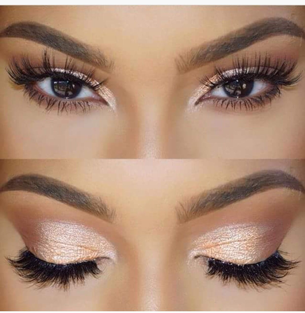 Light Eye Makeup Glowly Nutural Lid Make Up Eye Makeup Makeup Prom Makeup