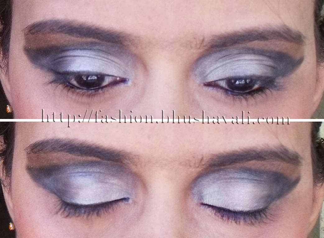 Light Silver Eye Makeup Silver Black Smokey Eyes Fashion Panache