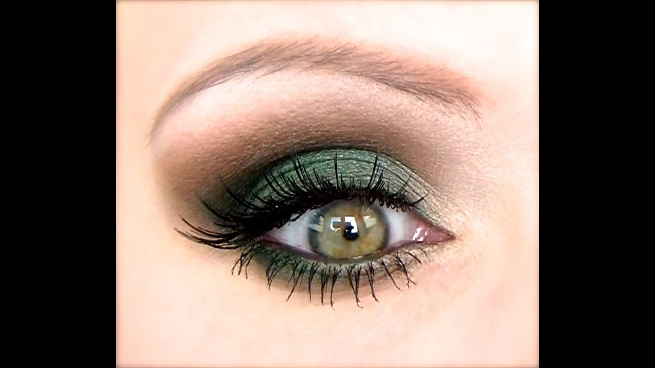 Mac Eye Makeup Application Mac Makeup Tutorial Green Smokey Eye Youtube