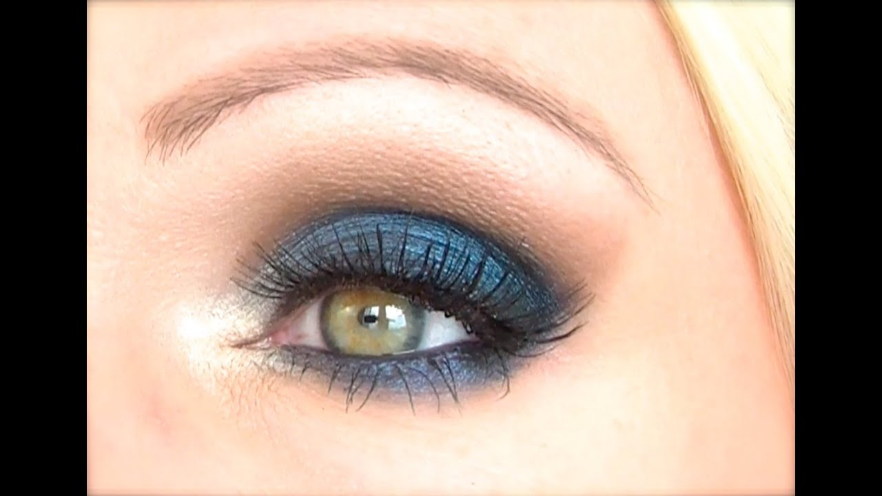 Mac Smokey Eye Makeup Mac Makeup Tutorial Blue Smokey Eye Youtube
