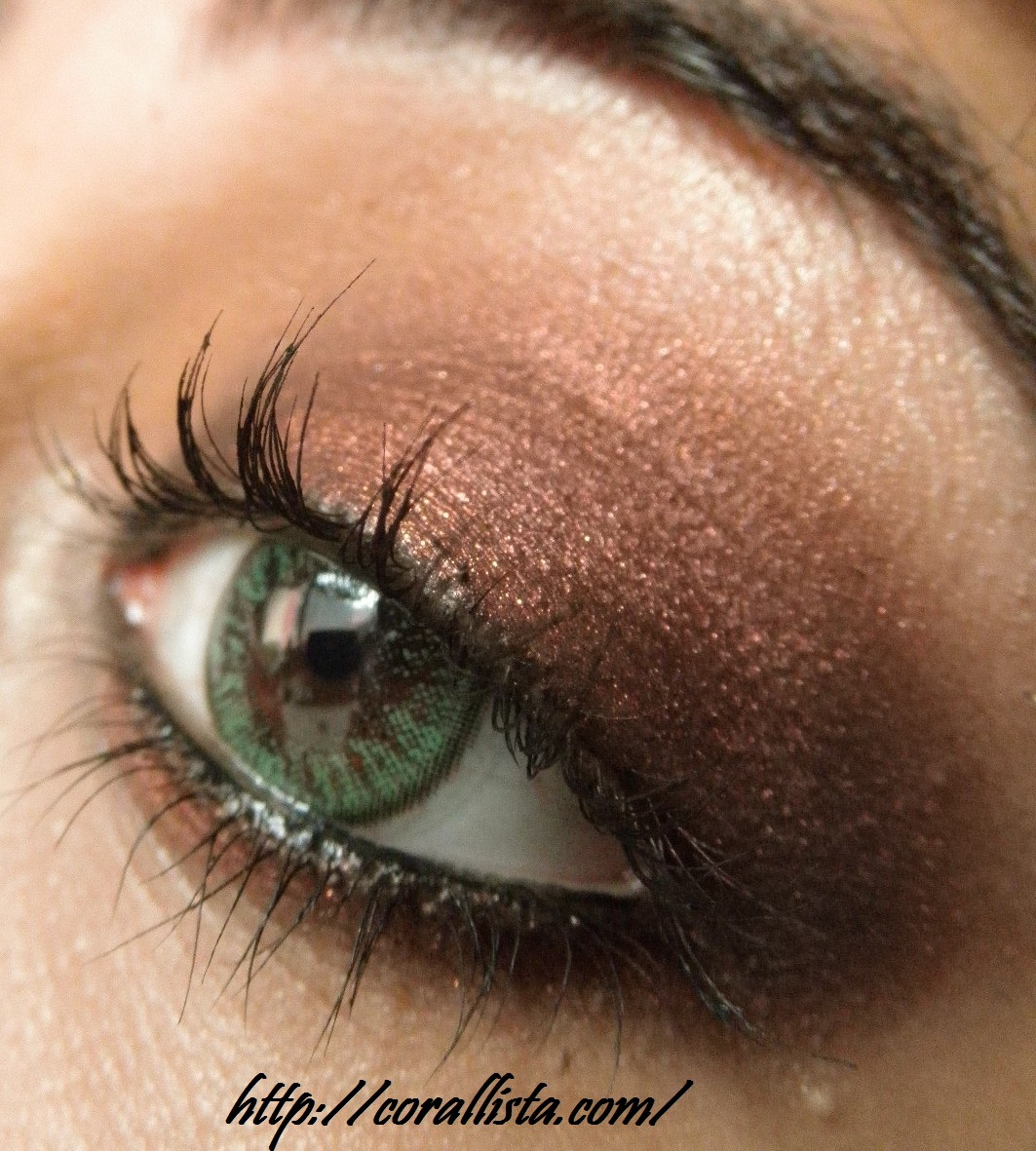 Mac Smokey Eye Makeup Metallic Copper Smokey Eye Makeup Step Step Photo Tutorial