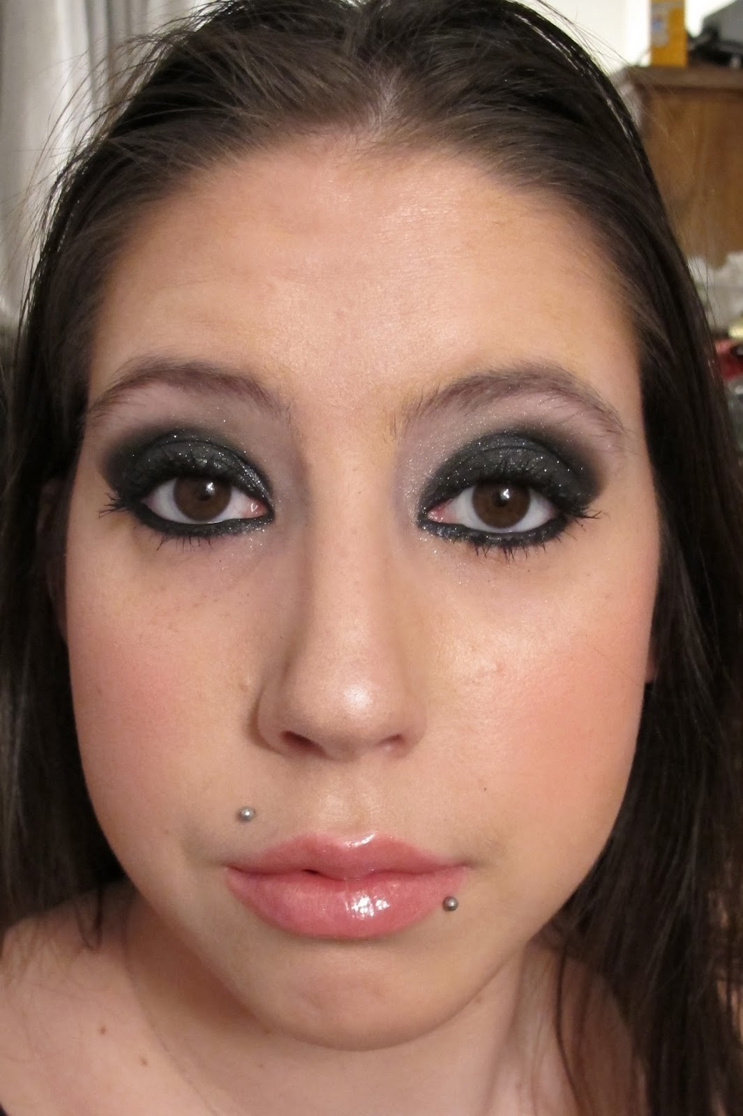 Mac Smokey Eye Makeup Steph Stud Makeup Sexy Dark Black Smokey Eyes Using Mac