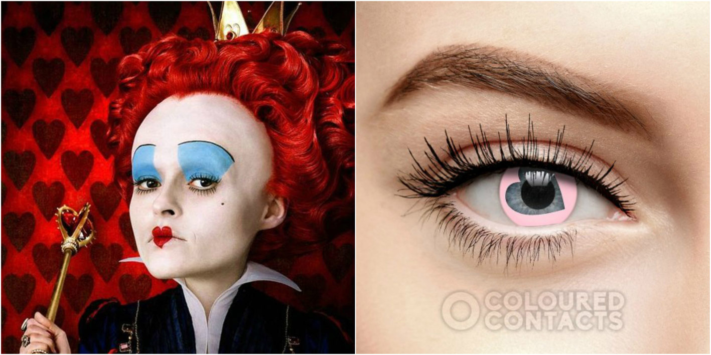 Mad Hatter Eye Makeup Alice In Wonderland Mad Hatter Contact Lenses For Halloween Costume
