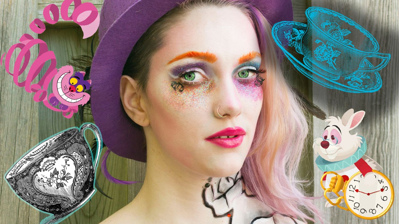 Mad Hatter Eye Makeup Mad Hatter Makeup Tutorial Queen Of Hearts Makeup Tutorial Youtube