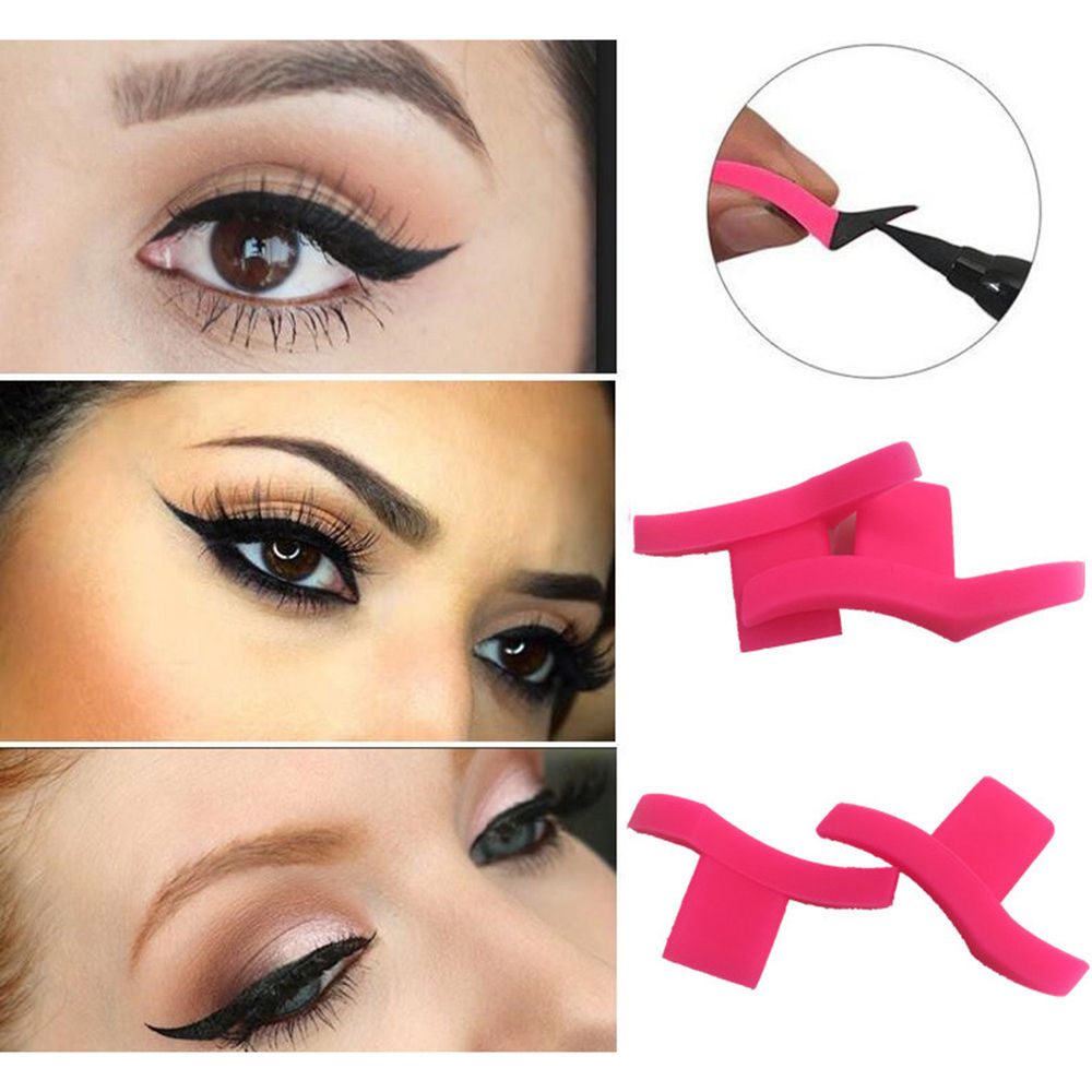 Makeup Cat Eyes Wing Stencil Template Makeup Cat Eye Eyeliner Eyeshadow Stamp