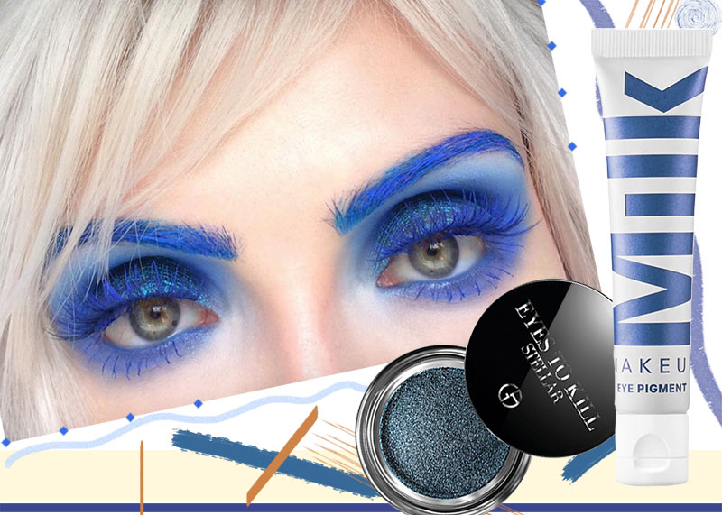 Makeup Colors For Blue Eyes 17 Blue Eyeshadow Shades To Master The Blue Eye Makeup Trend