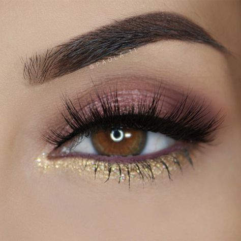 Makeup Eyes Photos 12 Chic Makeup Ideas For Brown Eyes 2819408 Weddbook