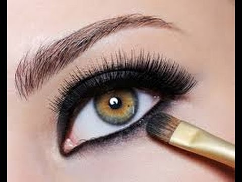 Makeup Eyes Photos How To Wear Black Smoky Eye Makeup Youtube