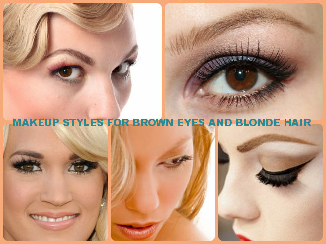 Makeup For Blonde Hair Brown Eyes 5 Cute Eye Makeup Styles For Brown Eyes And Blonde Hair Minki Lashes