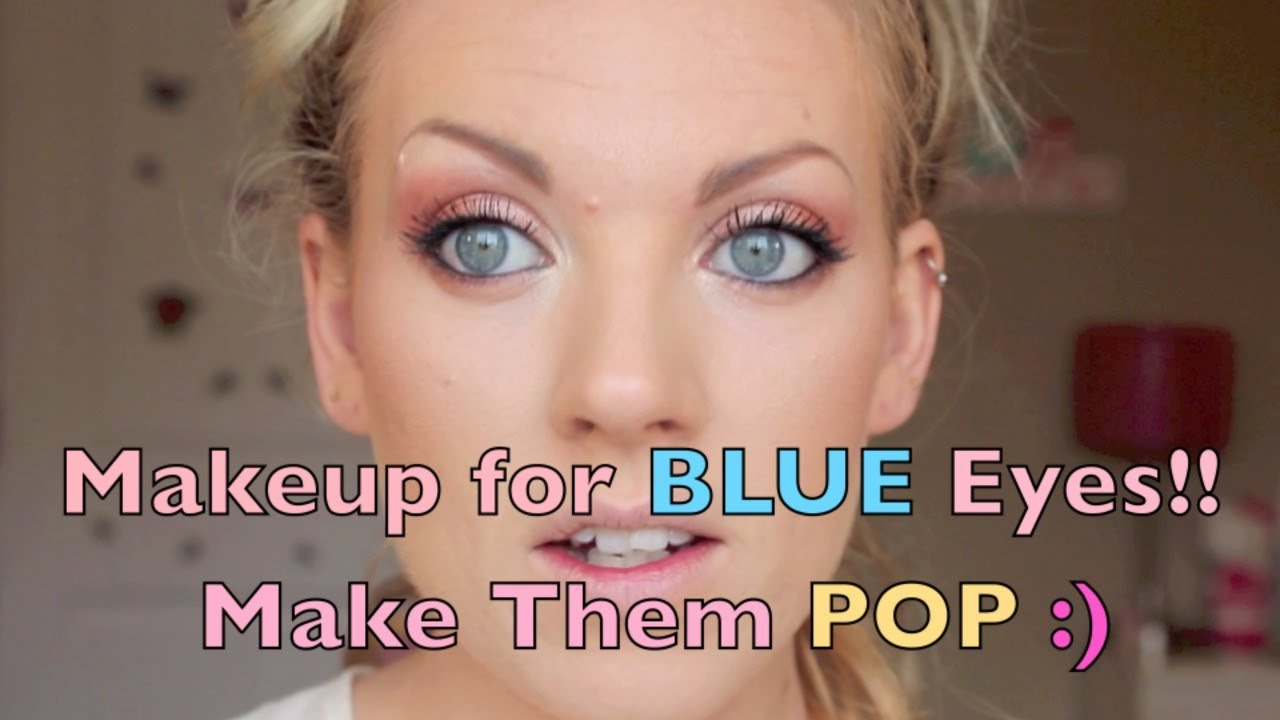 Makeup For Blue Eyes And Brown Hair Makeup For Blue Eyes Make Your Blue Eyes Pop Peach And Copper