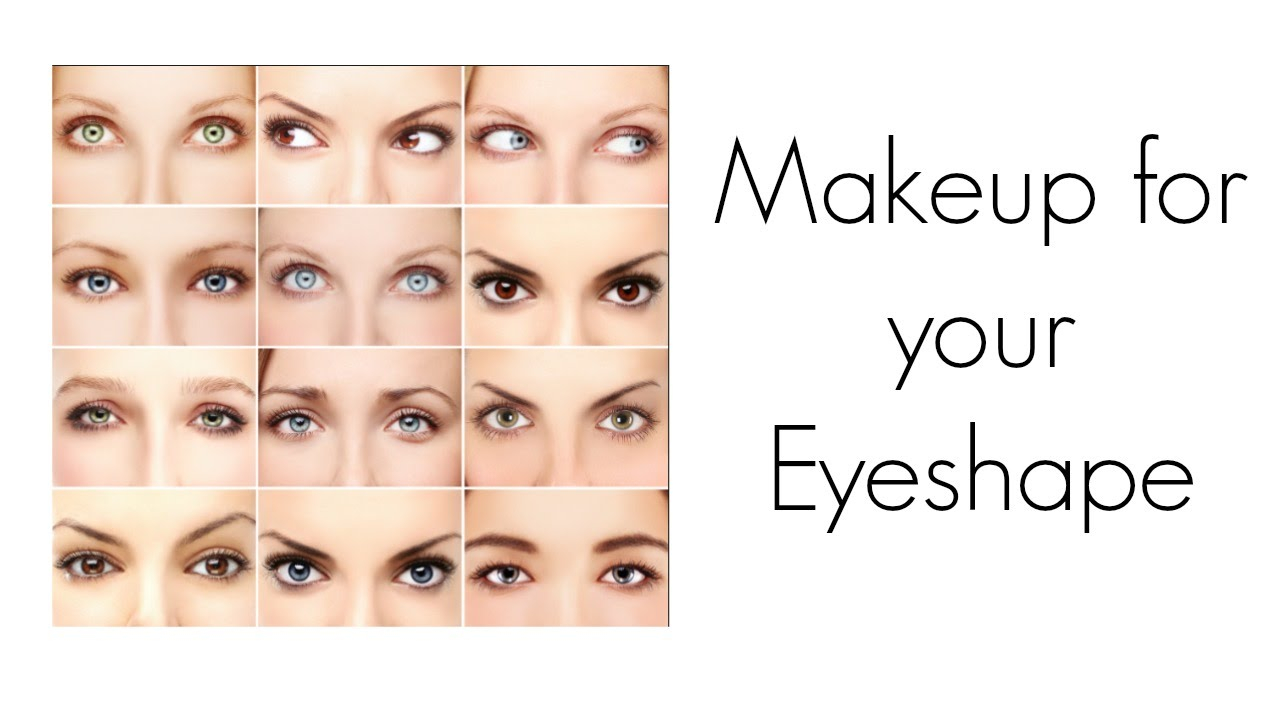 Makeup For Different Eye Shapes Make Up For Your Eye Shape Youtube