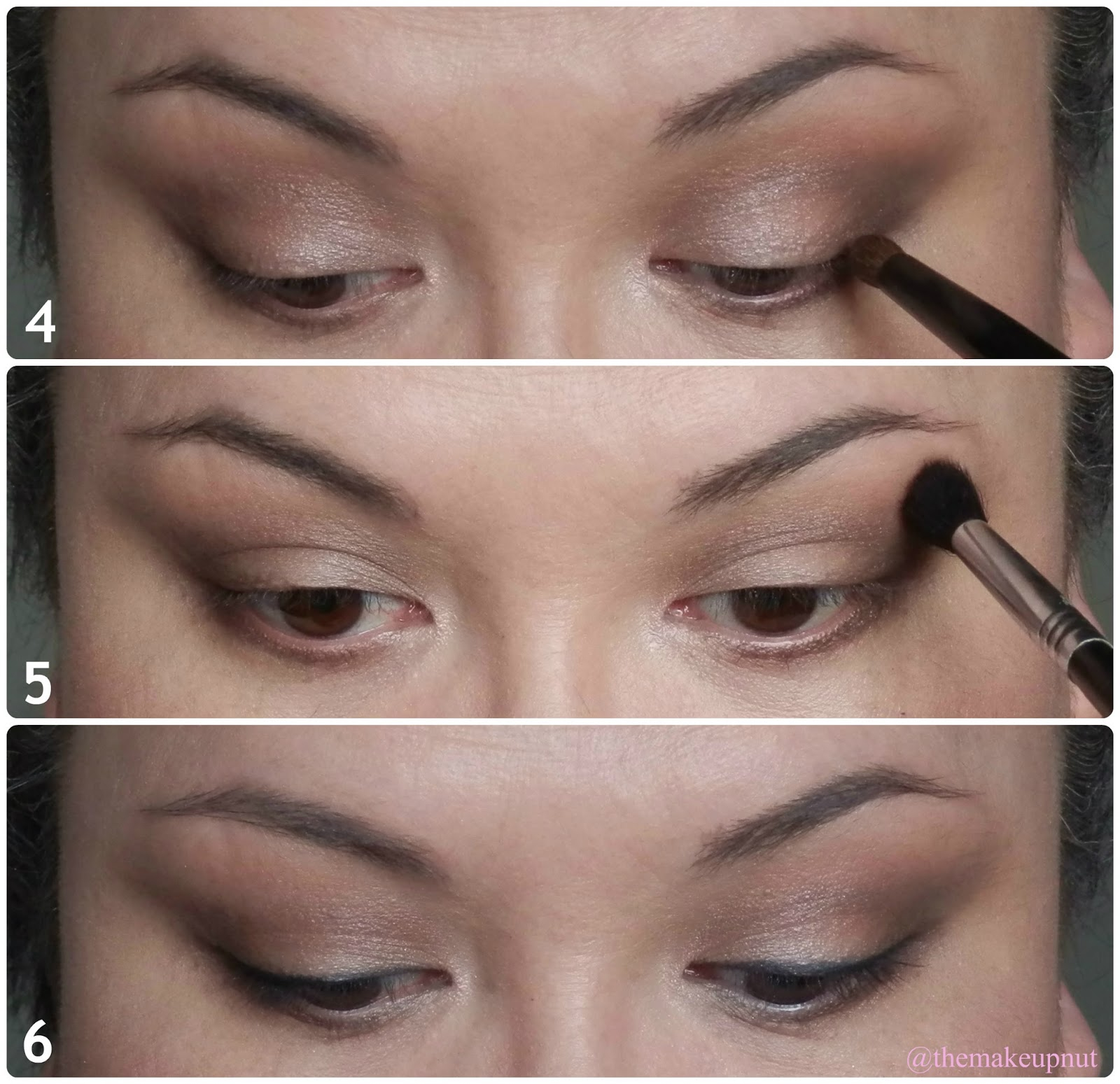 Makeup For Hooded Eyes Everyday Work Look For Hooded Eyes F Lorac Pro Palette Themakeupnut