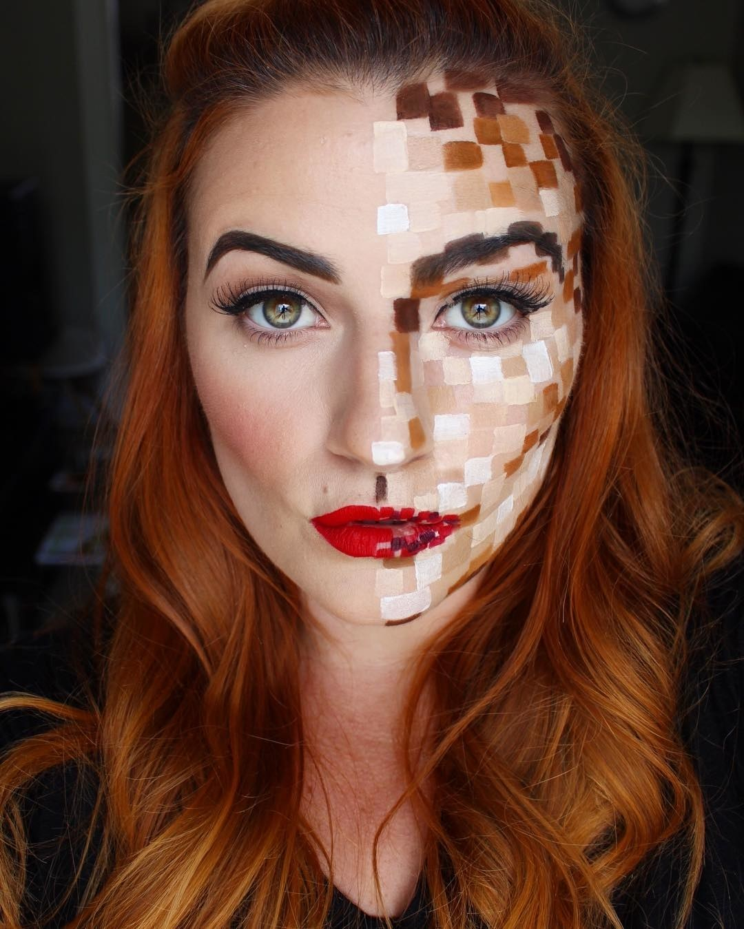 Makeup For Red Hair And Brown Eyes 27 Last Minute Halloween Costumes You Can Do With Just Makeup Allure