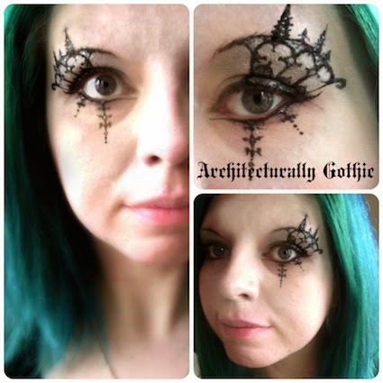 Makeup Gothic Eyes Domesticated Gothic Eye Make Up Architecturally Gothic