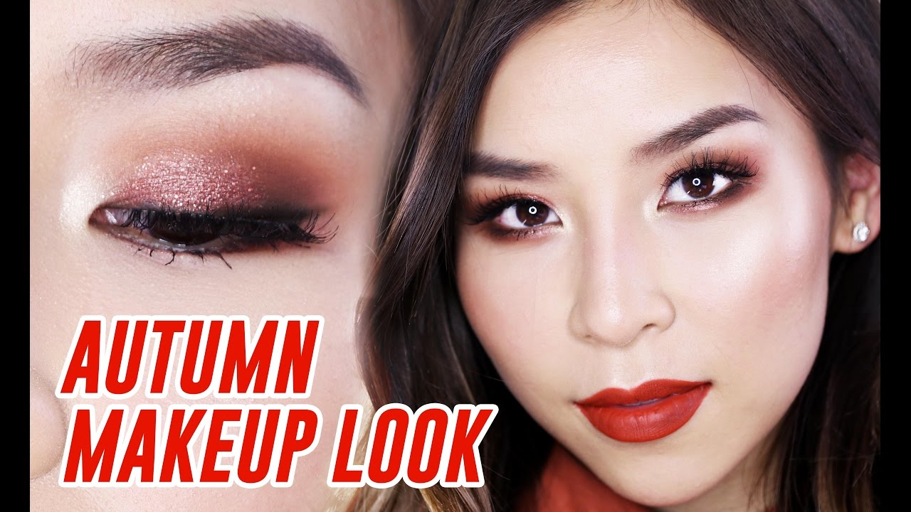 Makeup Hooded Eyes Red Copper Autumn Makeup Tutorial Great For Hooded Eyes Youtube