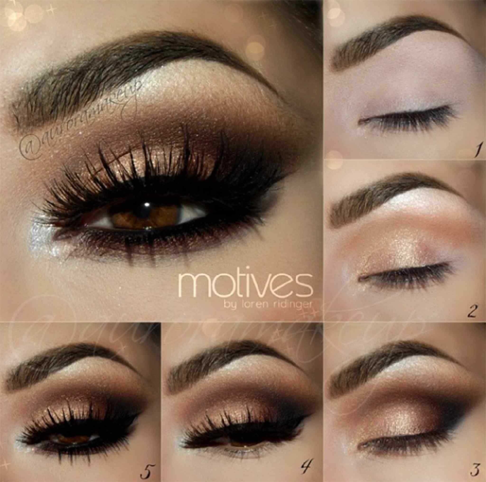 Makeup Looks For Brown Eyes Makeup Looks For Brown Eyes Natural Eyeshadow Tutorials Fresh 5 Step