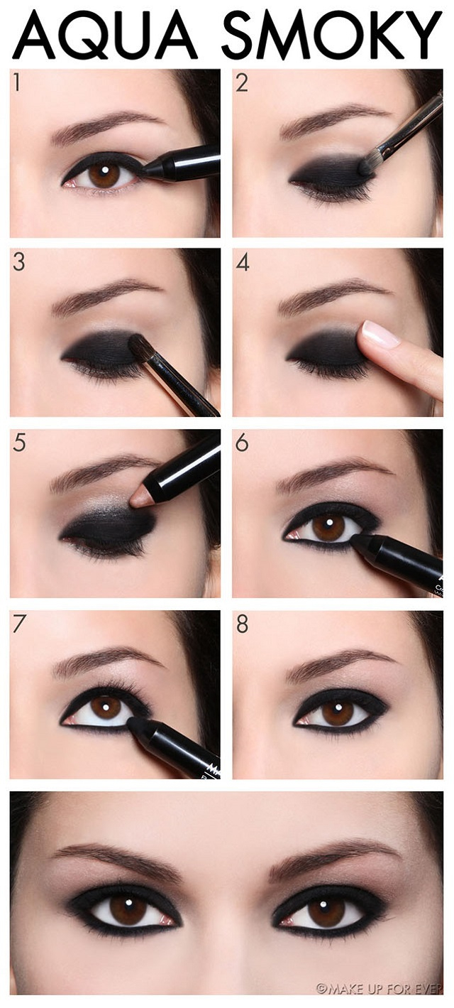 Makeup Smokey Eyes Amazing Smokey Eye Makeup Tutorial Alldaychic