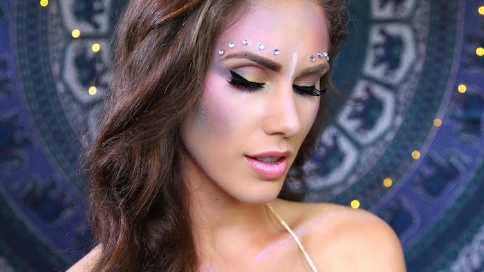 Makeup Tips For Brunettes With Brown Eyes 1001 Ideas For Beautiful Unique And Eye Catching Festival Makeup