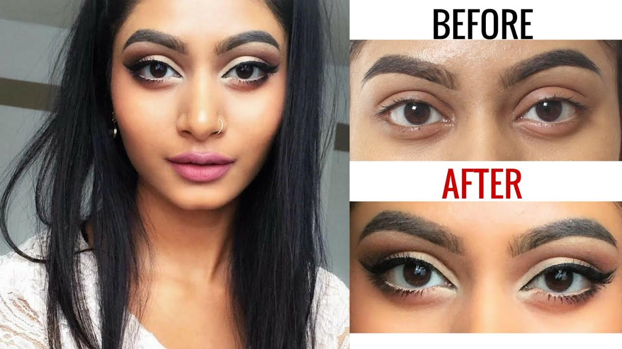 Makeup To Elongate Eyes How To Make Your Eyes Look Bigger And Elongated Lavish Krish Youtube