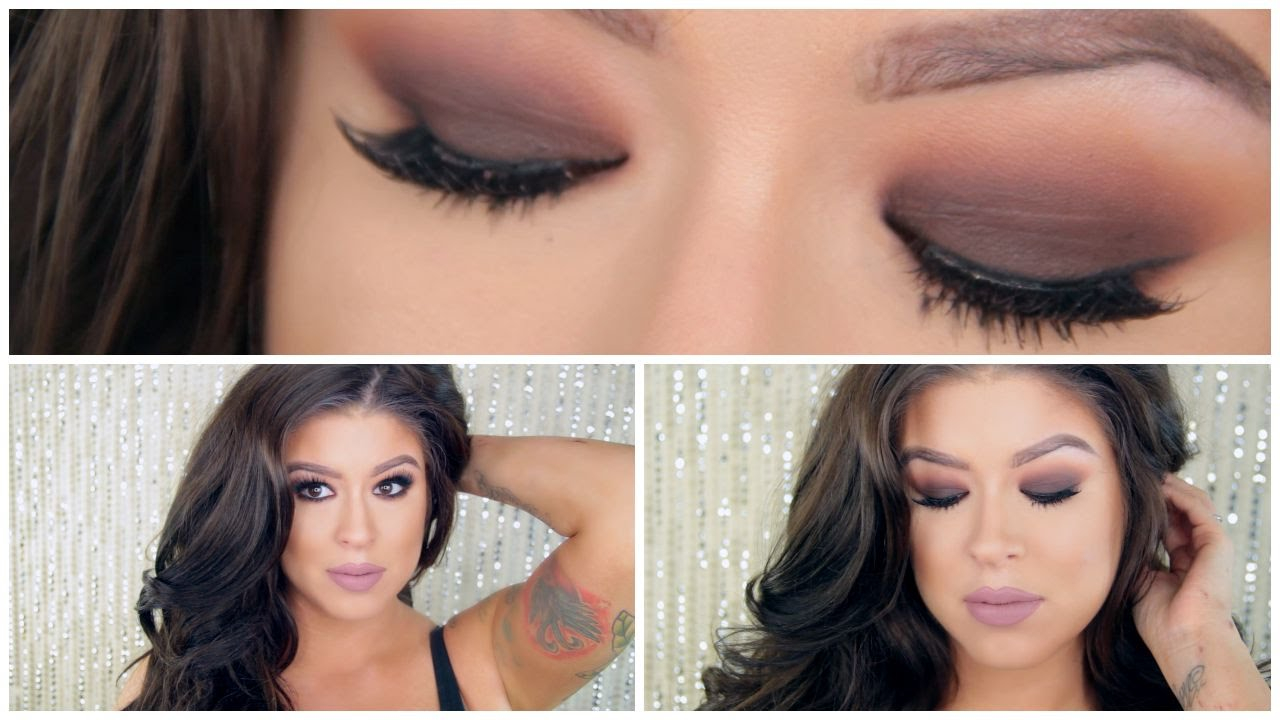 Makeup Tutorial For Brown Eyes Fall Makeup Tutorial Brown Smokey Eyes Youtube