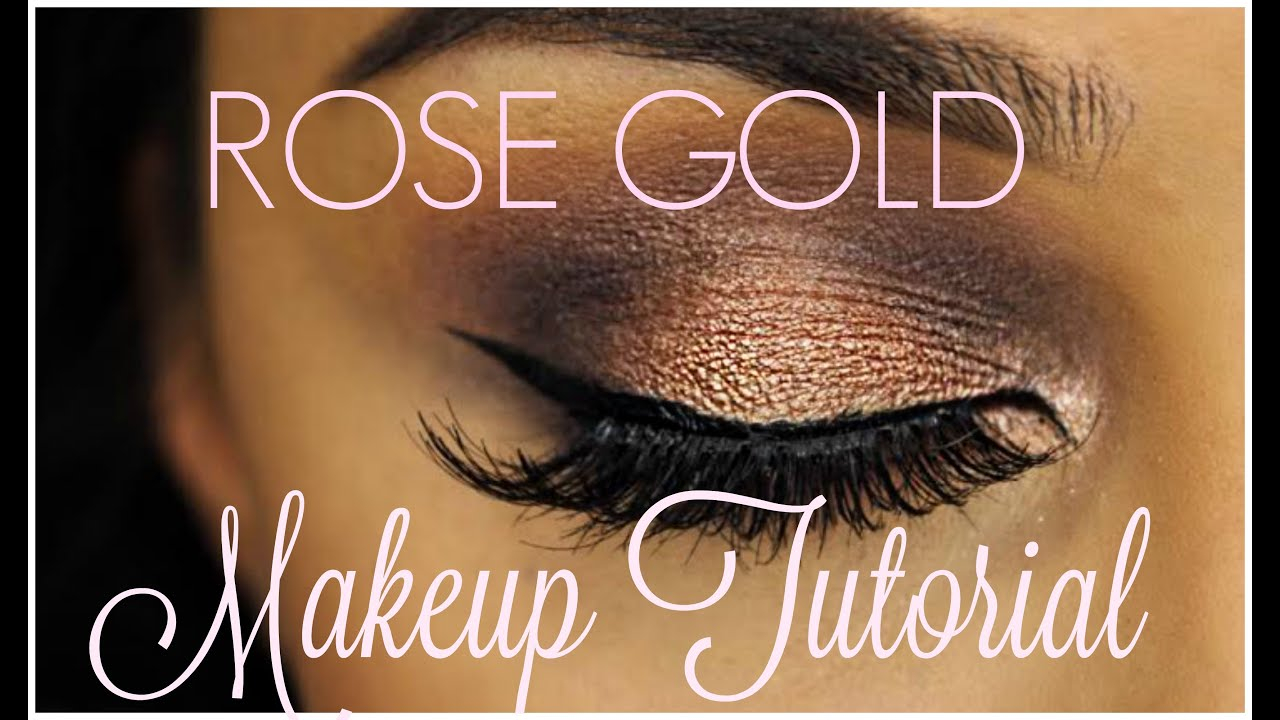 Makeup Tutorial For Green Eyes Rose Gold Eye Makeup Tutorial Makeup For Green Eyes Youtube