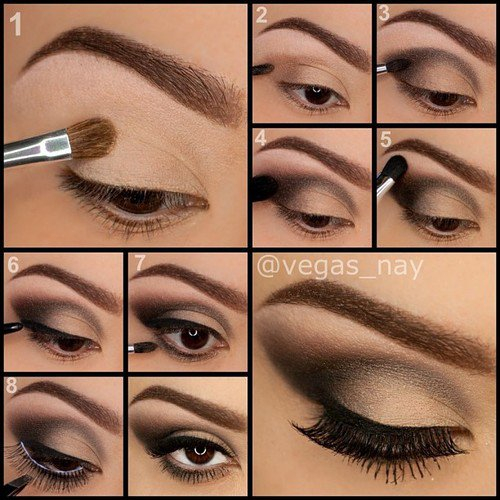 Makeup Tutorials For Dark Brown Eyes 20 Easy Step Step Eyeshadow Tutorials For Beginners Her Style Code