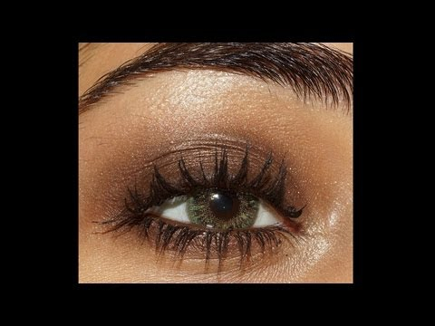 Makeup Tutorials For Dark Brown Eyes Easy Brown Smokey Eye Makeup Tutorial Corallista Youtube