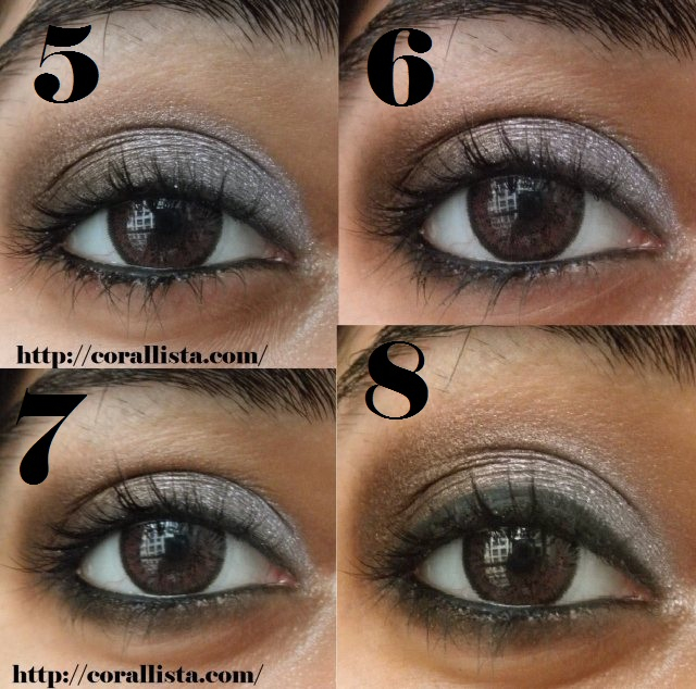 Makeup Tutorials For Dark Brown Eyes Tutorial Thursday Kim Kardashian Inspired Silver Smokey Eye Makeup