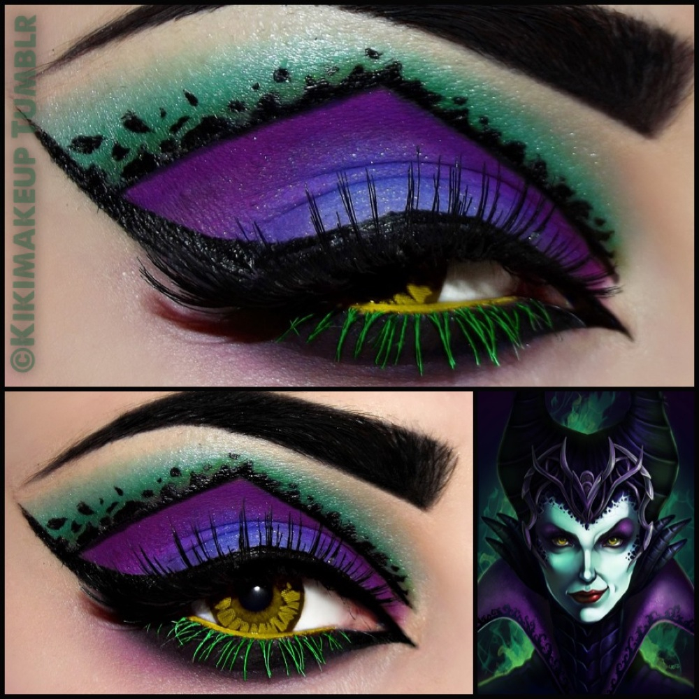 Maleficent Eye Makeup Kiki Makeup Shared Rosa On We Heart It