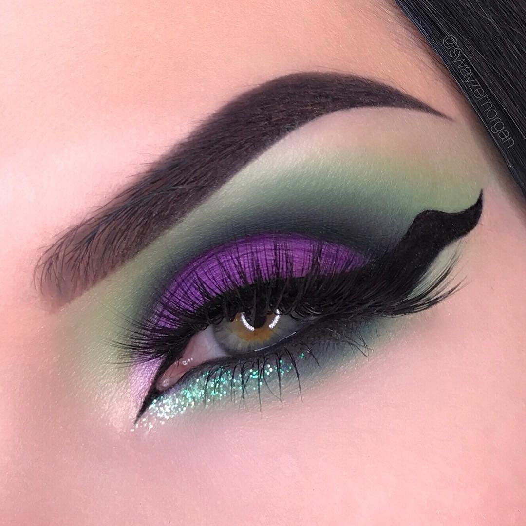 Maleficent Eye Makeup Maleficent Inspired Eye Makeup Visage Makeup Eye Makeup