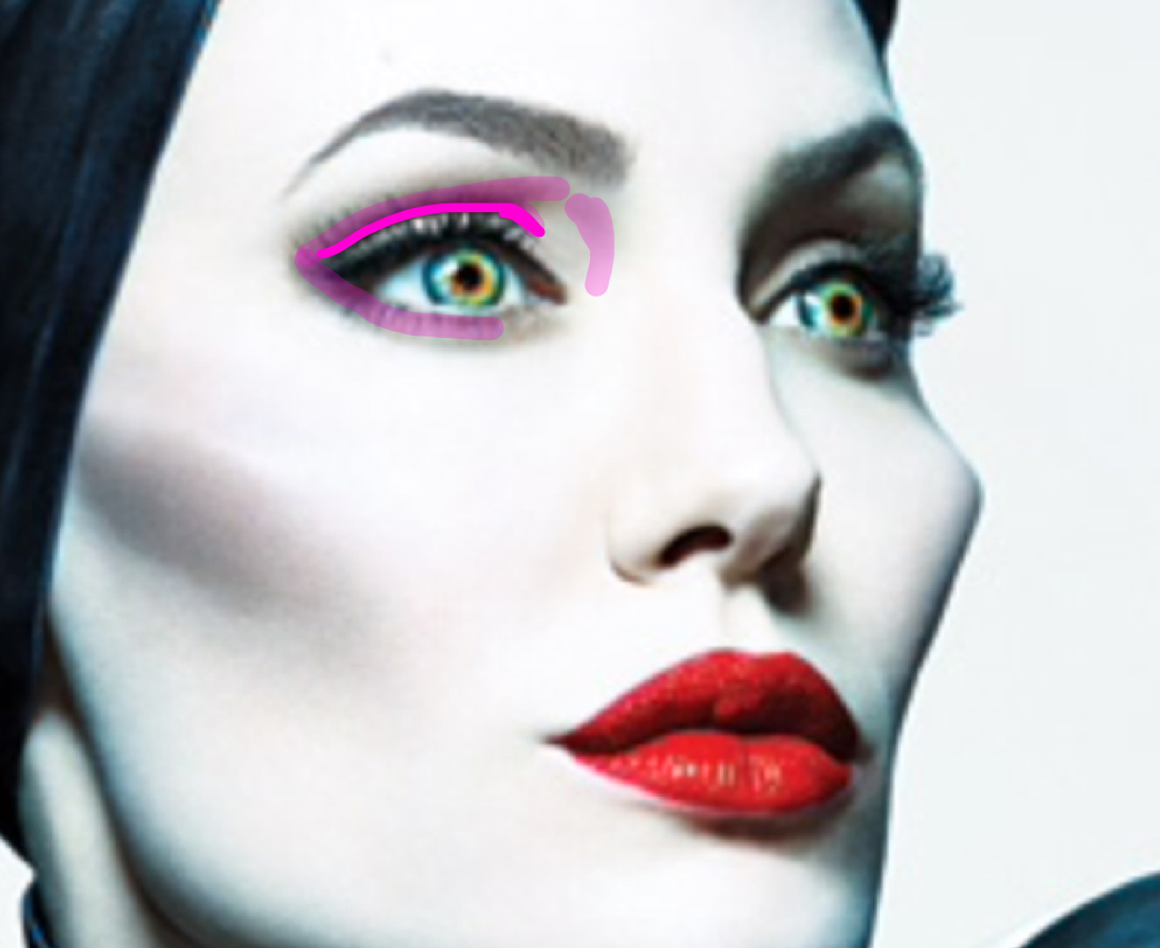 Maleficent Eye Makeup Maleficent Inspired Makeup Tutorial Part 2 Maleficent Zygogirls