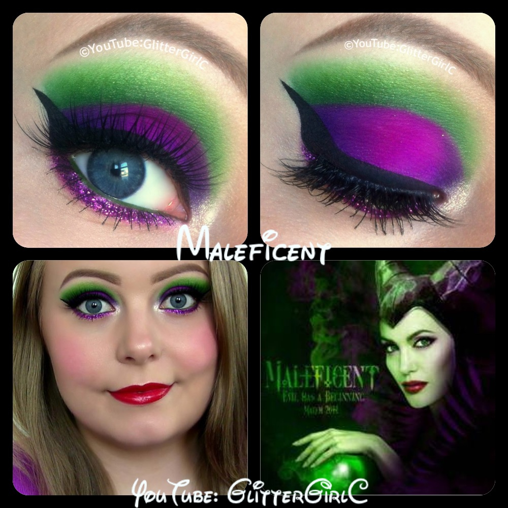 Maleficent Eye Makeup Maleficent Makeup Glittergirlc