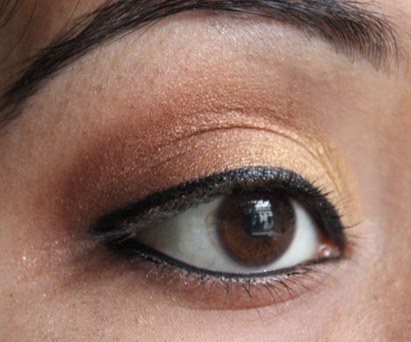 Maroon And Gold Eye Makeup Gold And Maroon Eye Makeup Tutorial