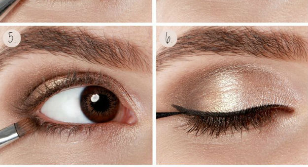 Maroon And Gold Eye Makeup Step Step Eye Makeup Tutorials