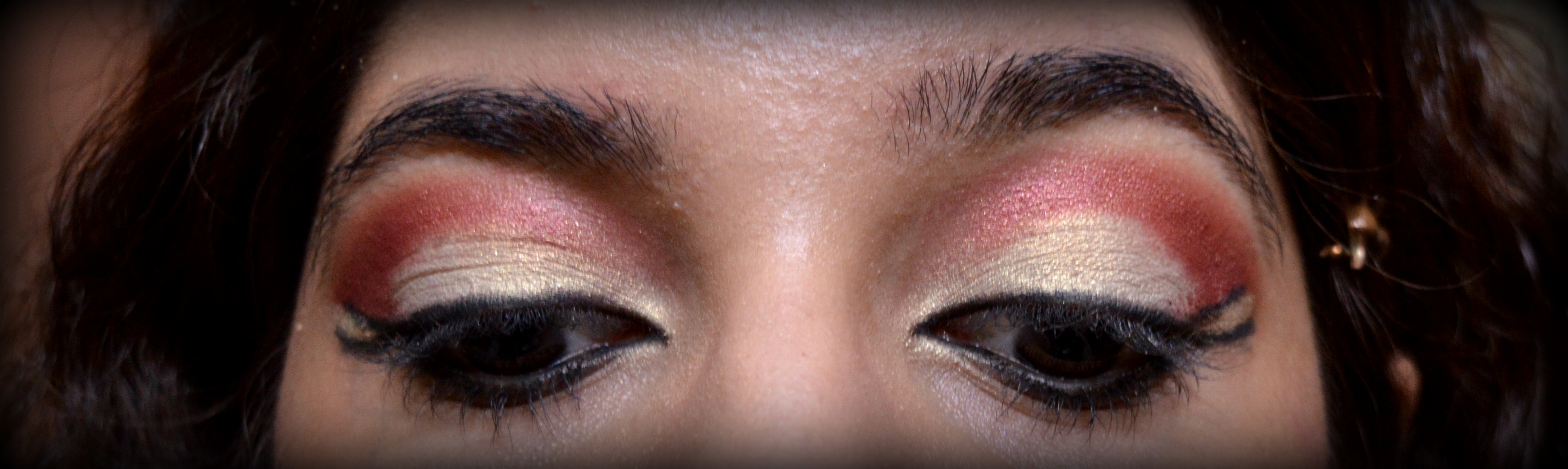 Maroon Eye Makeup Eye Makeup Diwali Special Thestylechair