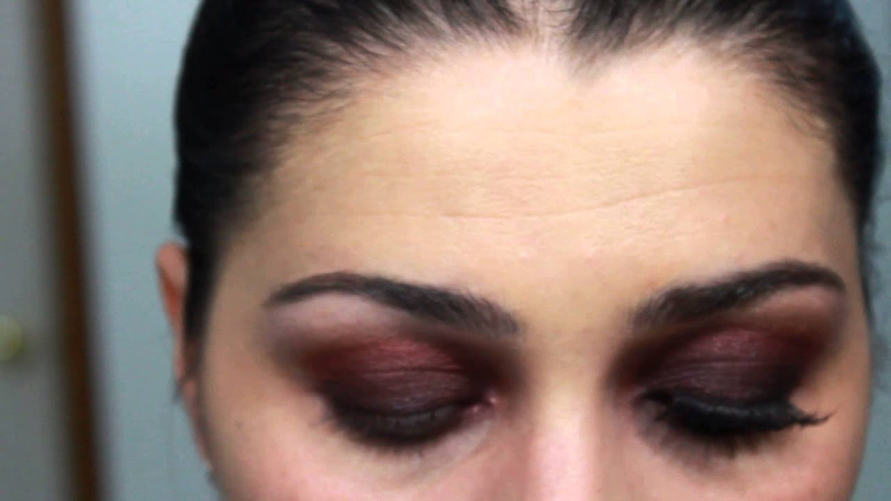 Maroon Eye Makeup Maroon Eye Makeup Tutorial Makeup Styles