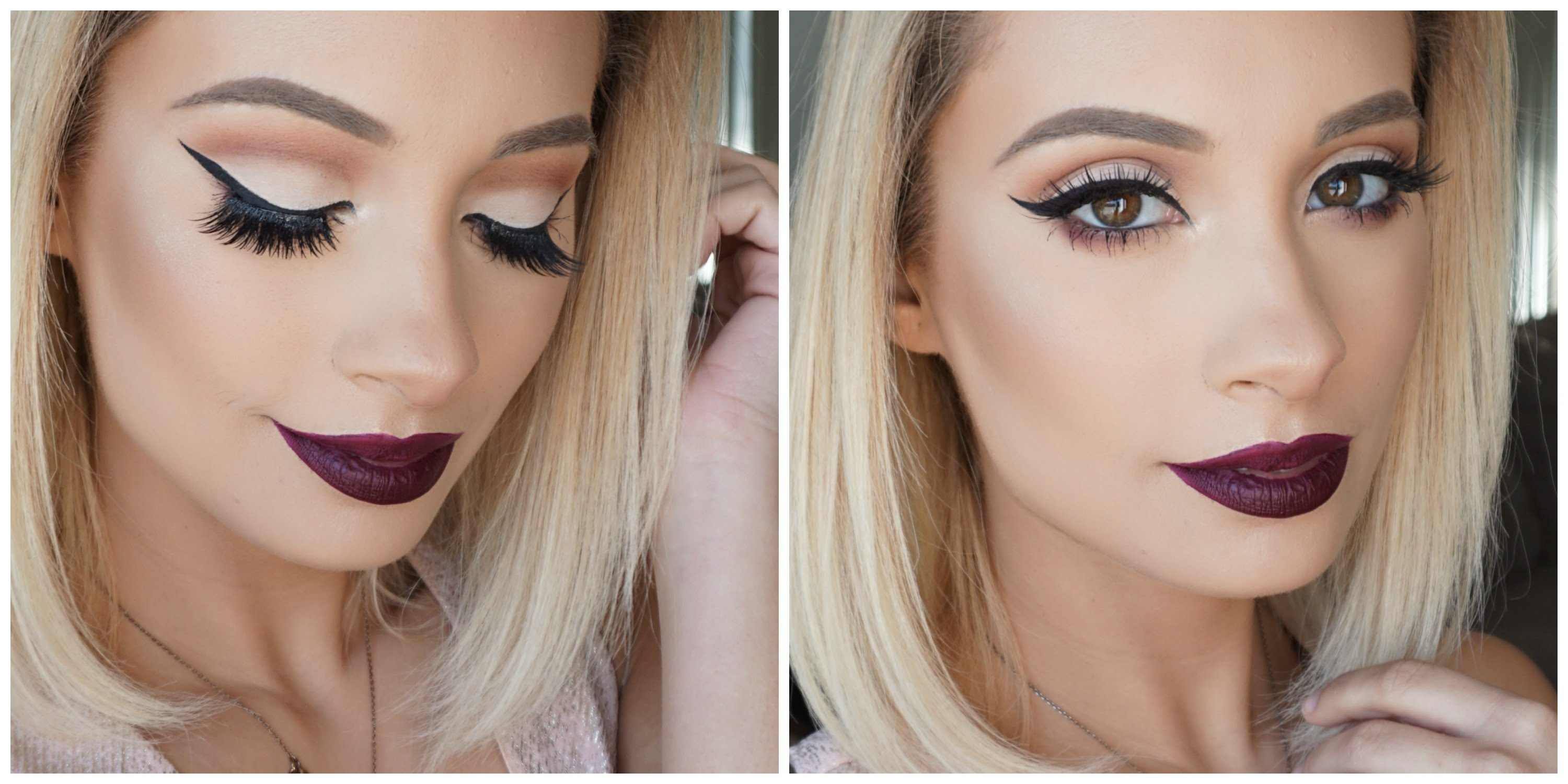 Maroon Eye Makeup Maroon Valentines Day Makeup Tutorial Umakeup