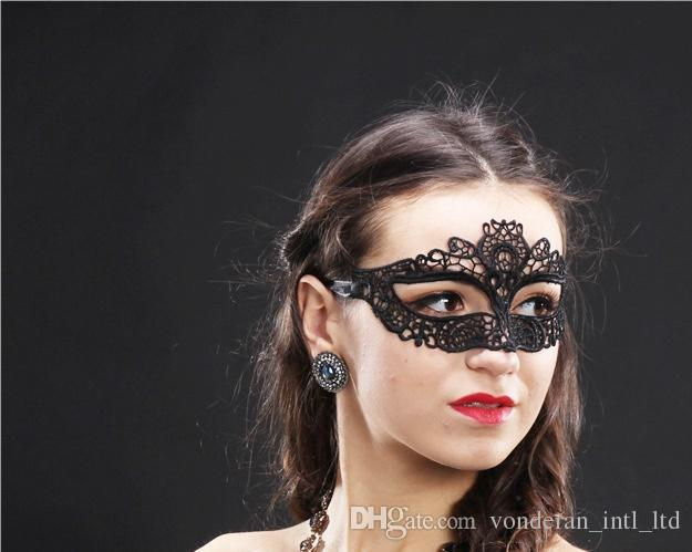 Masquerade Eye Makeup Halloween Prom Party Makeup Lace Eye Mask Sexy Masquerade Mask